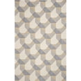 thumbnail image 1 of HomeRoots 353533 27 x 45 in. Wool Ivory & Grey Area Rug, 1 of 1