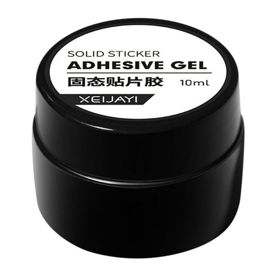 Yatlte Solid Nail Glue, Solid Nail Glue Gel for False Nail Tips, for Soft Gel Nail Tips Strong Clear Acrylic Nail Tips Solid Gel Nail Glue for Press On Nails DIY Home Nail Glue