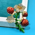 thumbnail image 1 of unbranded Decorativo De Aleación En De Fresa Con Rhinestones Para Uso Diario, 1 of 8