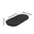 thumbnail image 2 of Oval Inflatable Pool Cover, Waterproof & Foldable Cover for Above Ground Swimming Pools, Keeps Pool Clean, Reduces Maintenance, Garden & Backyard, 2 of 6