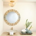 thumbnail image 6 of Jamie Young Co Vapor Glass Bowl Semi-Flush Mount in Gray, 6 of 6