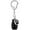 Black, variant on 2 Pcs Pet Urns Keychain Dog Urns For Ashes With 2 Storage Bags For Dog Ashes Small Pet Ashes Keepsake Pet DogCremation Jewelry Pend Paw Print Memorial