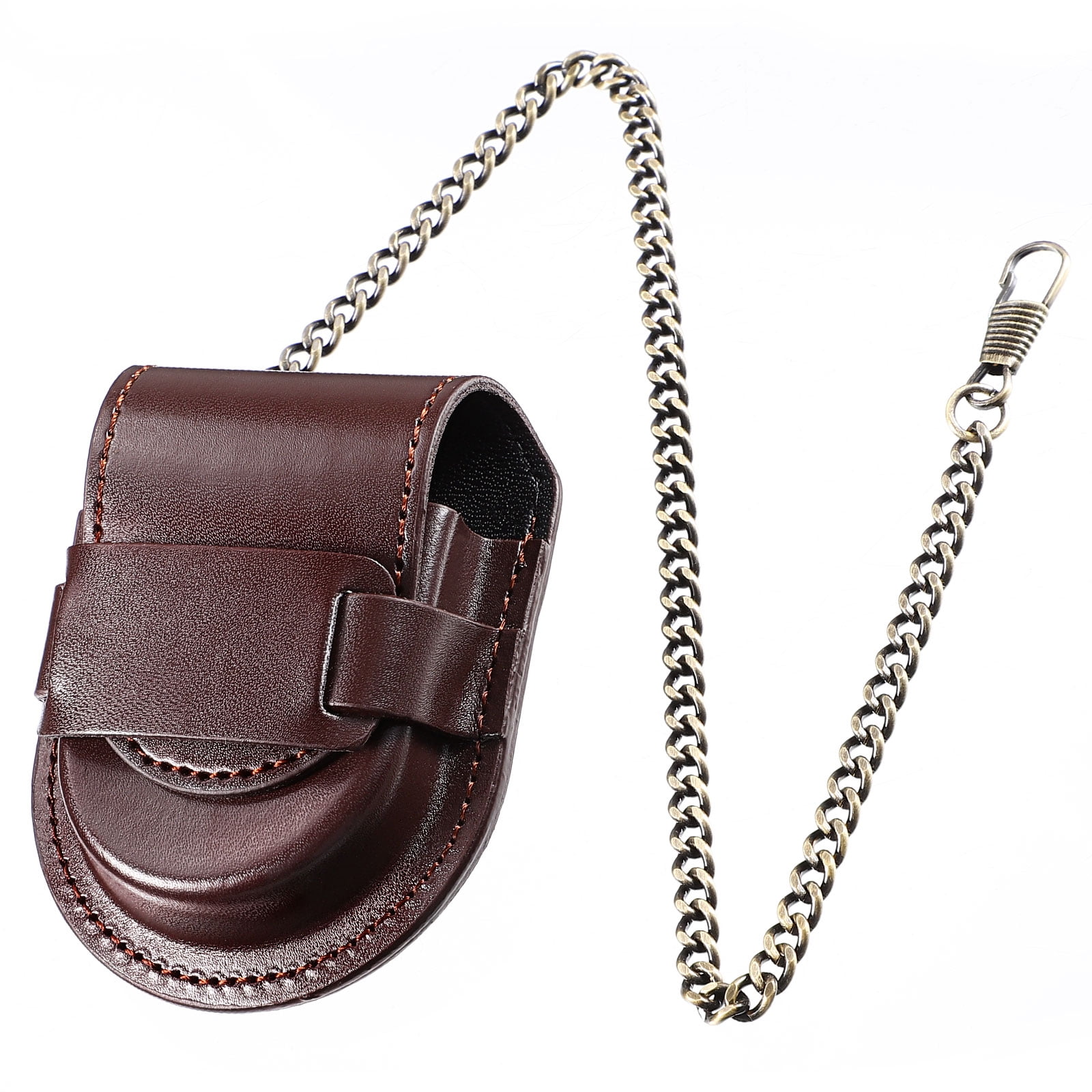 Pocket Watch Leather Case Vintage Pocket Watch Holder Protector