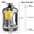 thumbnail image 3 of 1 Gallon Water Bottles,128 oz Motivational Time Marked Water Bottle With Straw,BPA Free,Leak Proof Sports Water Bottle, 3 of 9