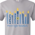 thumbnail image 3 of Inktastic Peace Light Hanukkah T-Shirt, 3 of 4