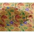 thumbnail image 4 of oneOone Viscose Chiffon Yellow Fabric Palm Tree|Elephant & Dinosaur Sewing Craft Projects Fabric Prints By Yard 42 Inch Wide, 4 of 4