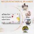 thumbnail image 3 of KAAYEE Get Well Gifts for Women,Hug Blanket,Thinking of You Gift for Mom Friend Sister,Feel Better Inspirational Gifts for Women,Get Well Soon Gift,50"x 60"m,Beige, 3 of 8