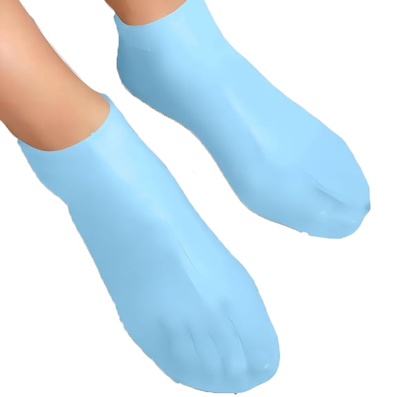 TELOLY Soft Silicone Foot Care Socks Waterproof Socks for Men - 1 Pair
