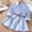 Light Blue, variant on HOMADLES Dresses for Girls Long Sleeve Casual A-Line Fall Fashion Long Dress Girls Sundresses Crewneck Soft Layered Princess Dress Light Blue 4-5T