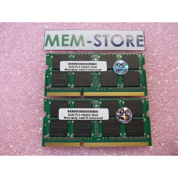 16GB 2x8GB PC3-10600 SODIMM SAMSUNG chips Memory iMac 27-inch 21.5-inch Mid 2010 (3rd Party)