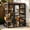Large-Black, variant on Aivituvin Catio Large Cat House Outdoor Walk in Outdoor Cat Enclosure Indoor Cage Kitty Condo Playpen with Door, Platform, Scratch Post, Hammock - 70"