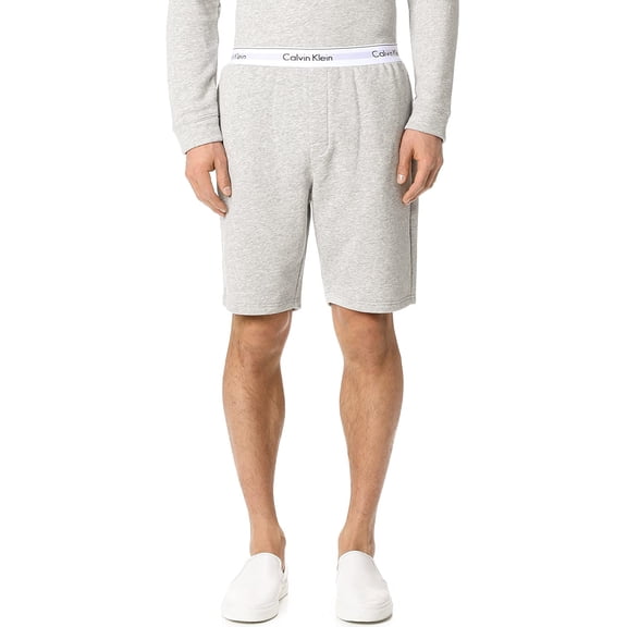 Calvin Klein Mens Modern Cotton Lounge Short, Gray, Medium.