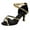 Black, variant on Utoimkio Athletic Hiking Sandals for Women Comfortable Walking Sandals Girl Latin Dance Shoes Med-Heels Satin Shoes Party Tango Dance Shoes