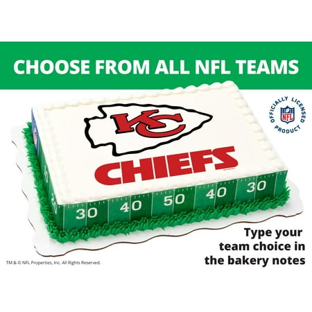 Team Spirit NFL Quarter Sheet Cake