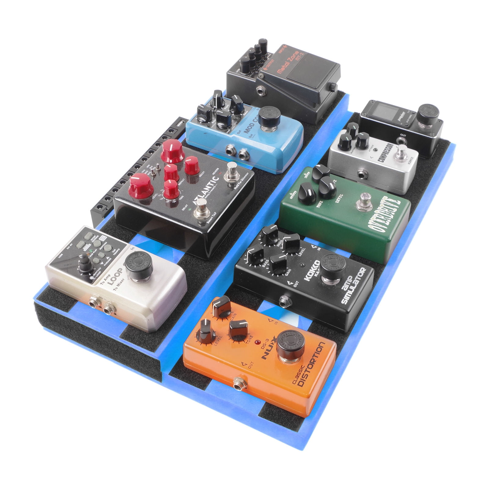 Portable Guitar Effect Pedal Board for Instrument Concert Stage Performances Stable Practical Effects Bracket Enduring