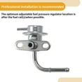 thumbnail image 5 of Unique Bargains Fuel Pressure Regulator No.2328016040 Fuel Pump Regulator for Toyota Corolla 1987 Metal Corrosion Resistant, 5 of 6