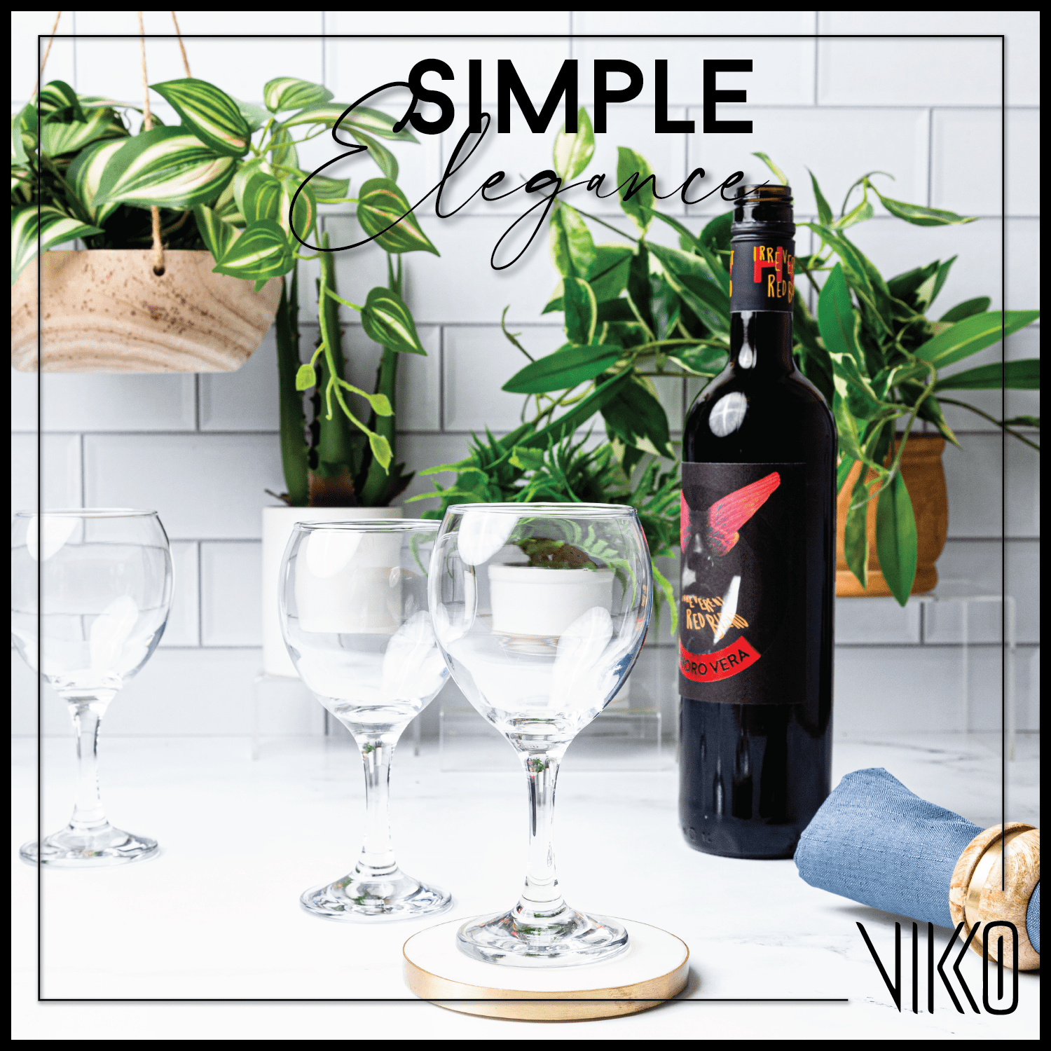 LAV 8.75 Ounce Wine Glasses | Misket Collection  Thick and Durable  Dishwasher Safe  Perfect for Parties, Weddings, and Everyday  Great Gift Idea  Set of 6 Small Wine Glasses