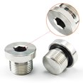304 Stainless Steel Internal Hexagonal Plug Blanking Plugs Thread ...