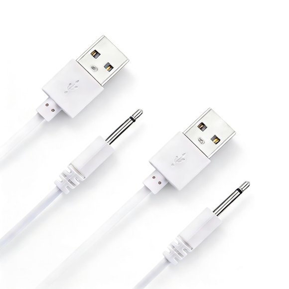 Cable de carga Densleonis de 2,5 mm USB a DC, paquete de 2