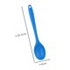 thumbnail image 2 of Cucharas para mezclar antiadherentes de silicona, resistentes al calor, diseño higiénico, juego de cucharas para cocinar y hornear para revolver, mezclar y servir, azul+gris+azul claro+naranja claro, 2 of 5
