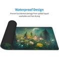 thumbnail image 6 of Psychedelicforest Moon Flower Landscape Mouse Pad XL Extended Mat, Non Slip Rubber Base Stitched Edge Gaming Pc Desktop Large Mice Pad 31.5 X 11.8 Inch, 6 of 7