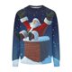thumbnail image 5 of Sudadera sin capucha para hombre, informal, a la moda, con cuello redondo, estampado navideño, jersey de manga larga, blusa de poliéster para hombre, 5 of 5
