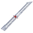 thumbnail image 1 of Sliding Gauge, Aluminum Quilting Ruler Convenient Safe Wear-resistant Adjustable  For Measurement For Positioning For Household For DIY Craft Silver,Blue, 1 of 8