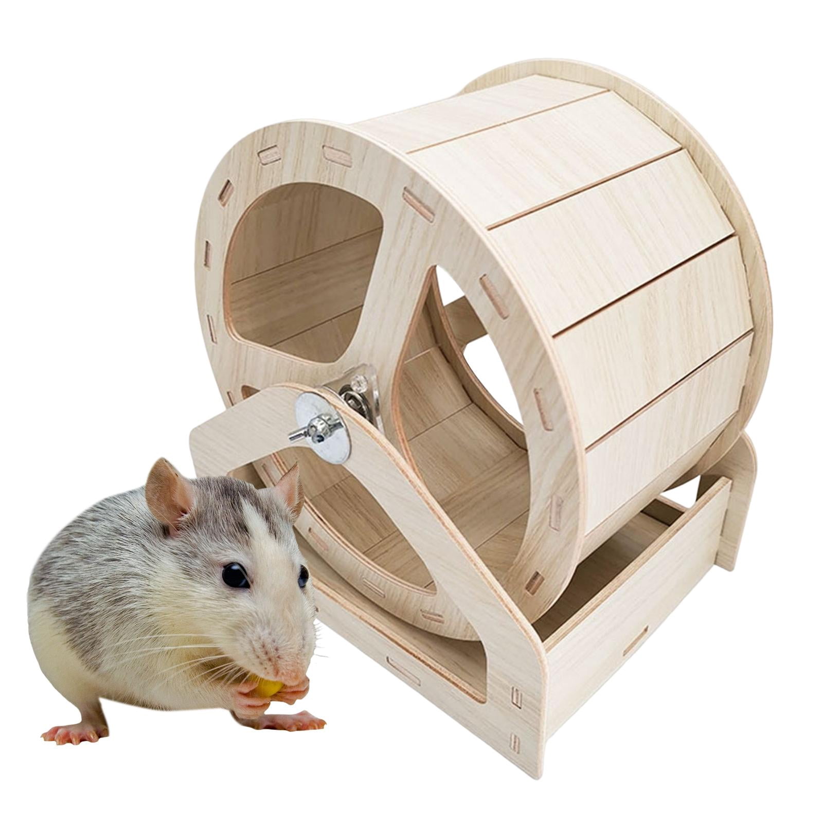 Bvdfgk Quiet Hamster Running Wheels Exercise Toys Gerbils Small Chinchilla Mouse Indoor
