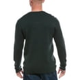thumbnail image 2 of Magaschoni mens  Merino Wool-Blend Crewneck Sweater, XL, Green, 2 of 3