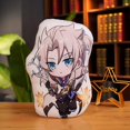 thumbnail image 1 of Genshin Impact - Cojín de peluche de doble cara con estampado de manga para cosplay de 17.7 pulgadas para decoración de Halloween, regalo de cumpleaños, lindos juguetes de vacaciones, regalo para niños (Albedo) Sincero Electrónica, 1 of 3