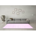 thumbnail image 3 of Ahgly Company Indoor Rectangle Solid Pink Modern Area Rugs, 8' x 10', 3 of 4