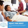 thumbnail image 2 of OULII 1 Set Blue Toilet Basin for Sitz Bath for Patient Recovery with Ergonomic Design, 2 of 8