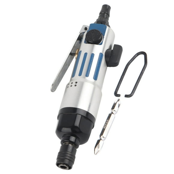 Destornillador neumático de aire de 1/4", herramienta industrial de mano recta, 9000 rpm