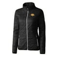 thumbnail image 2 of Women's Cutter & Buck Black Tennessee Tech Golden Eagles Rainier Eco Insulated Puffer Full-Zip Jacket, 2 of 3
