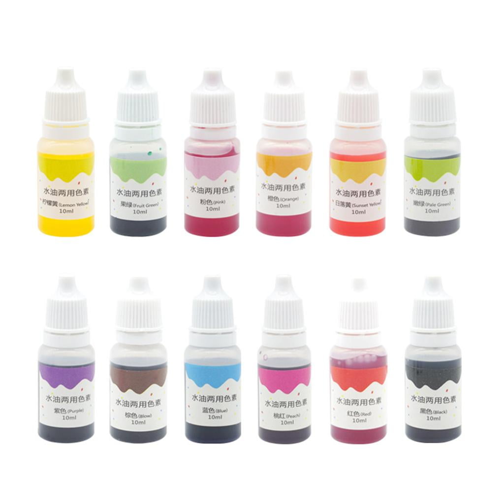 FVDPWYE Food Coloring Pigment Soap Dye -10ml Liquid Bath Colorant Skin DIY Making Crafts