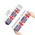 thumbnail image 3 of Women Men Athletic Socks Union Jack Flag Cushioned Quarter Ankle Socks, 3 of 7
