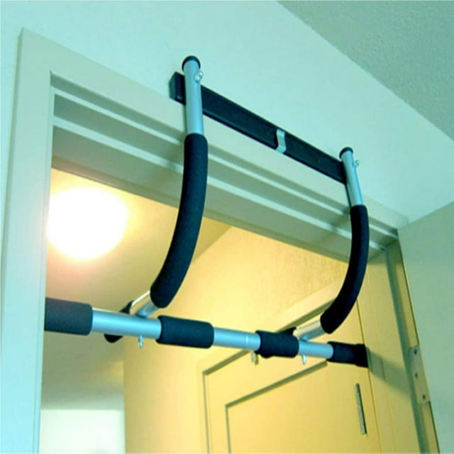stanreset Barre de Traction Réglable Multi-Prises pour le Menton, Gyms à Domicile, Barre d'Entraînement en Acier Robuste pour le Haut du Corps