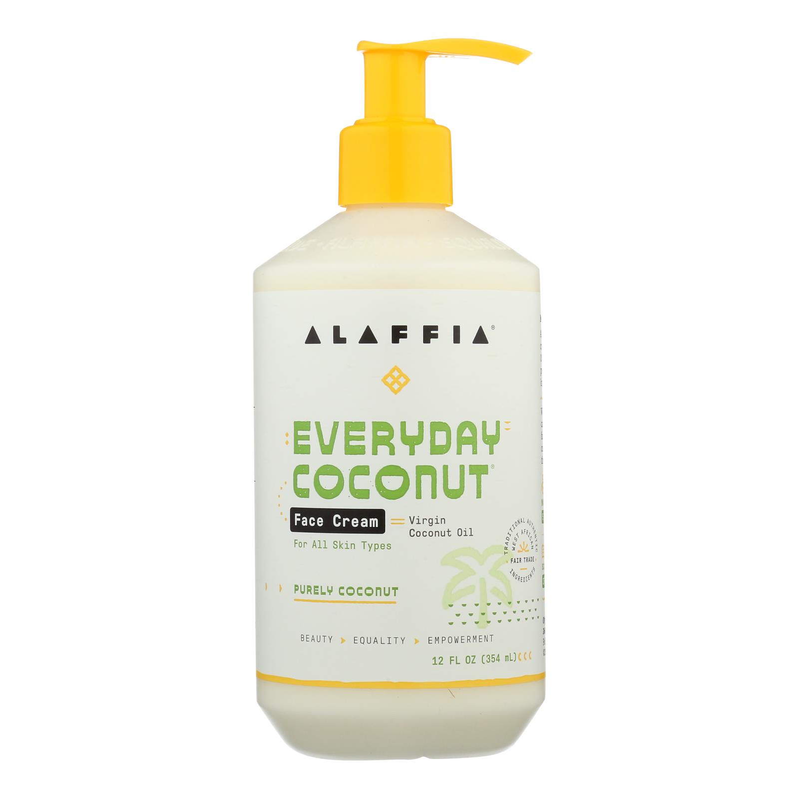 everyday coconut face lotion