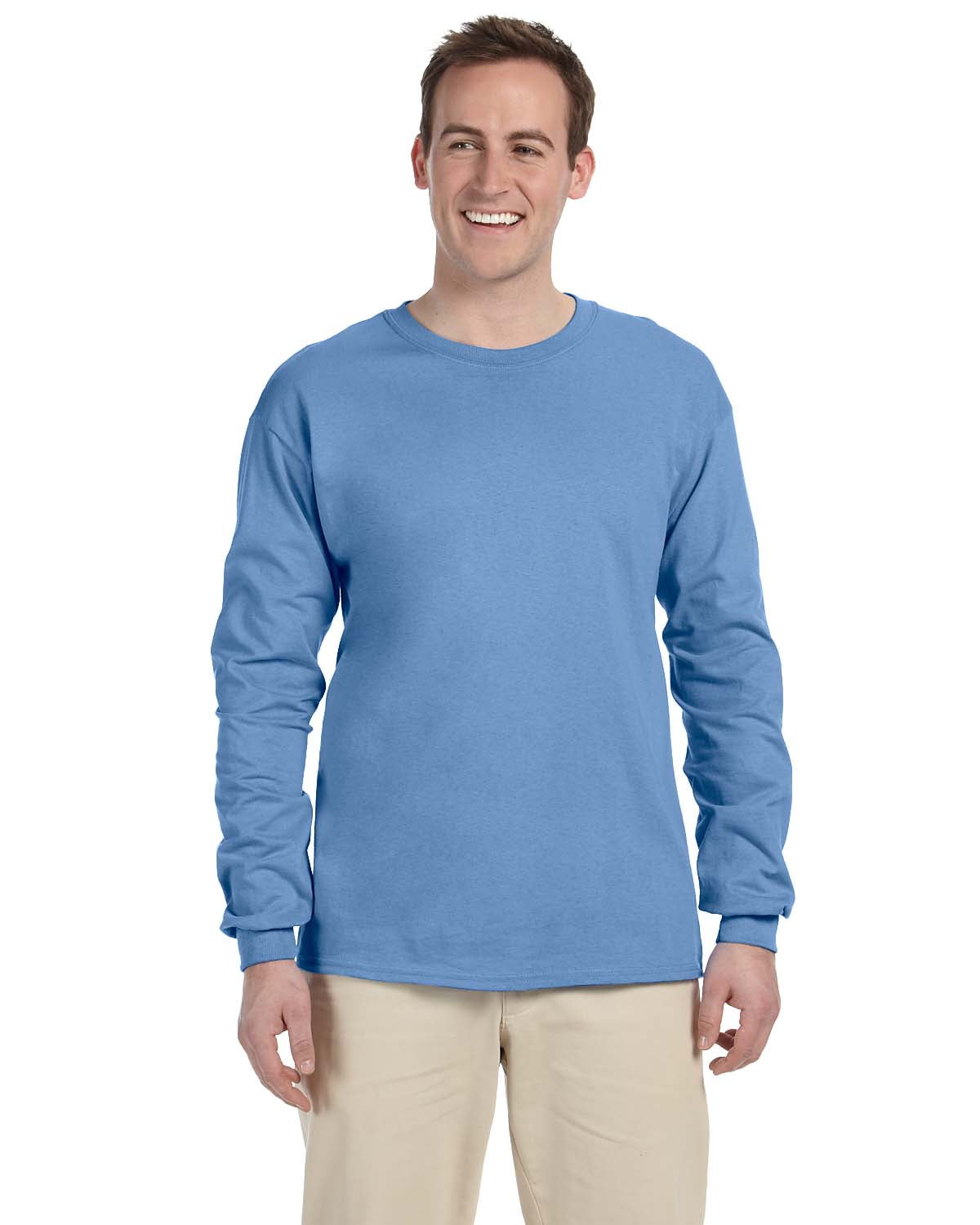 トップス M everyone cotton long sleeve t-shirt Unisex 5 oz.Heavy Cotton HD Long-Sleeve T-Shirt - Walmart.com