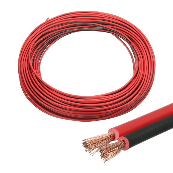 17AWG Copper Clad Aluminum Wire, 148FT/45M Electrical Wire Conductor High Conductivity 12V/24V DC LED Lighting