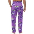 thumbnail image 5 of Pantalones largos para hombre con estampado de cintura elástica y bolsillo con cordón, pantalones largos de poliéster para hombre, 5 of 5