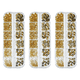 thumbnail image 1 of Estrela Flatback Rhinestone Crystals Decoraciones 3D Piedras de espalda plana Gemas, para arte de uñas DIY, 1 of 5