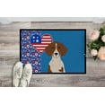 thumbnail image 2 of Red Piebald Dachshund Indoor or Outdoor Mat 24x36, 2 of 5