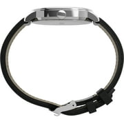 Timex الرجال سهل القارئ حزام أسود جريء