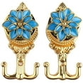 thumbnail image 1 of Ensemble de 2 Embrasses Décoratives pour Rideaux de Fenêtre pour Draperies (Couleur : Bleu), 1 of 5