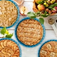thumbnail image 4 of Bruntmor 10"" Blue Ceramic Pie Pans Set 4, 4 of 8
