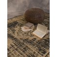 thumbnail image 3 of Furnish My Place Outdoor Persian Accent Rug - 7 ft. 10 in. x 10 ft., Charcoal, 3 of 7