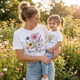 thumbnail image 4 of Mom and Baby Shirt, Raising A Wildflower Matching Family Shirts, Cute Floral Mama and Mini Outfit, Mother Daughter Gift, Birthday Gift for Mom, 4 of 6