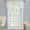 Oatmeal, variant on Ricardo Stripe Lace Rod Pocket Valance