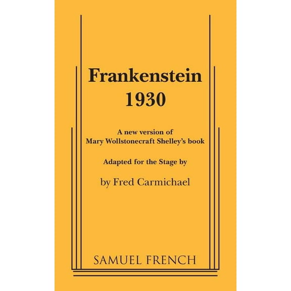Frankenstein 1930, (Paperback)